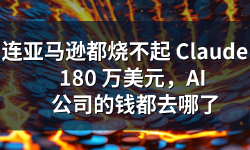 Featured image of post 连亚马逊都烧不起 Claude：180 万美元，AI 公司的钱都去哪了